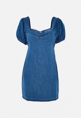denim shift dress uk