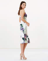 Thumbnail for your product : Lumier Fay V-Neck Print Dress