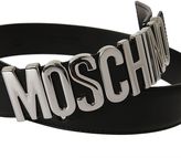 Thumbnail for your product : Moschino Logo Plaque Belt
