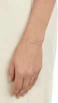 Thumbnail for your product : Wendy Nichol Diamond & Silver Gothic Heart Charm Bracelet-Colorless