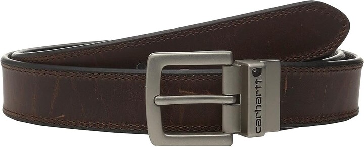 Reversible Belt for Women, CR 1.25 Womens Leather Belt for Jeans Pants Black & Brown, Trim to Fit