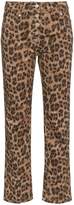 Thumbnail for your product : Miaou Junior Leopard Print Slim Trousers