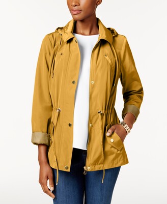 drawstring anorak jacket