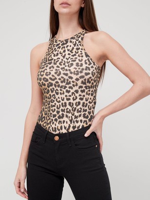 Leopard Print Bodysuit | Shop the world's largest collection of fashion |  ShopStyle UK