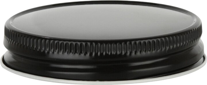 12 Pcs Black Mason Jar Lid For Regular Mouth Jars Bpa Free Plastisol Lined Made in Usa