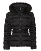 Thumbnail for your product : Puffa Fur Trim Short Puffer Coat
