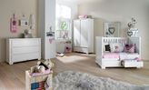 Thumbnail for your product : House of Fraser Kidsmill Malmo Pure White Cot bed with Drawers