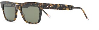 Thom Browne Eyewear Tortoise Sunglasses
