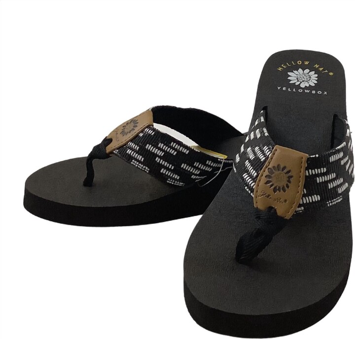 Yellow Box Women's Emmett Sandal In Black