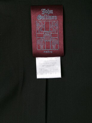 John Galliano Pre-Owned Pinstripe Jacket