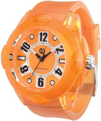 Tendence 2013013 Womens Rainbow Orange Dial Orange Strap Watch
