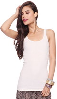 Thumbnail for your product : Forever 21 Ribbed Scoop Neck Tank