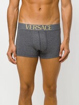 Thumbnail for your product : Versace Pack Of Three Logo Waistband Boxer Shorts