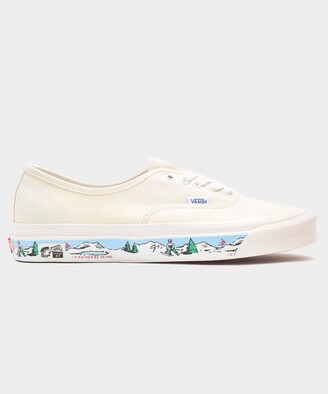 Vans U Authentic 44 Dx in White ski scene - ShopStyle Sneakers & Athletic  Shoes