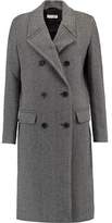 Iro Double-Breasted Herringbone Wool-Blend Coat