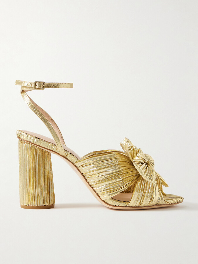 Shoes Loeffler Randall Emilia Gold Loeffler Randall Emilia Bow