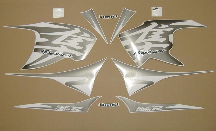 Etsy Suzuki Gsx 1300R Hayabusa 2011 Complete Decals Kit Replica Stickers Set Reproduction Graphics Restoration Pegatinas Adesivi Emblems Pattern