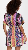 Thumbnail for your product : AMUR Nyla Tie Front Dress