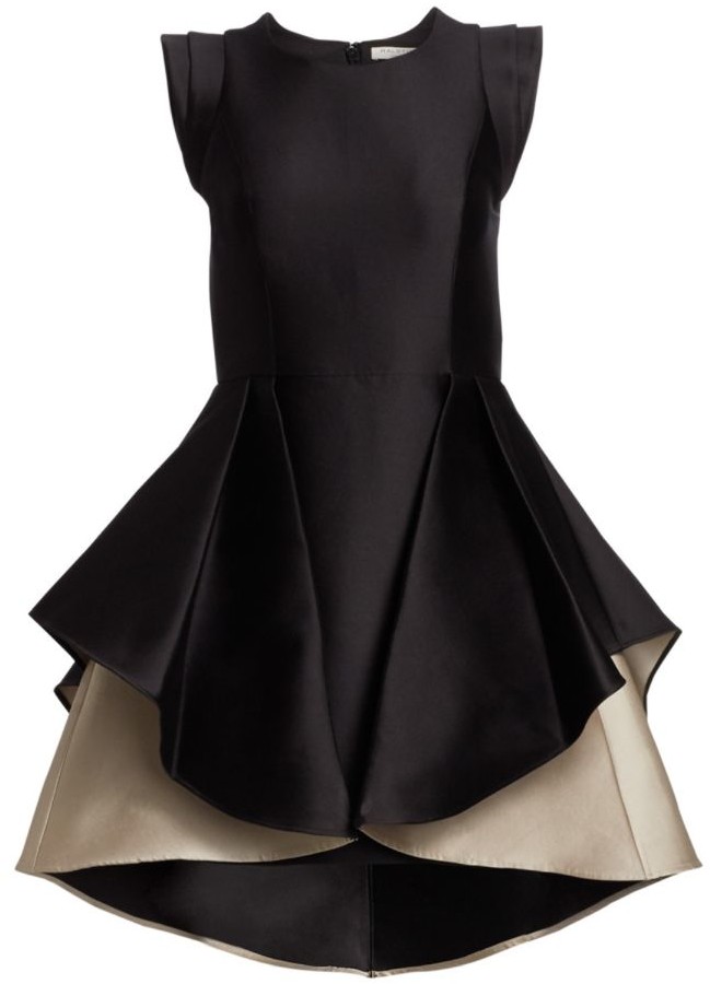 structured a line dress