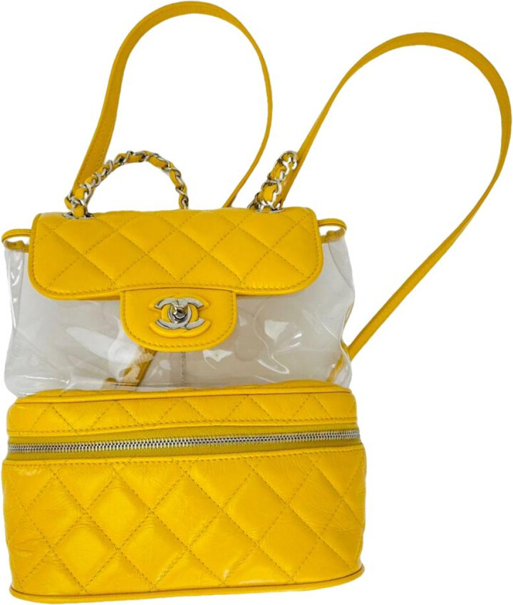 Chanel Leather backpack ShopStyle