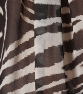 Thumbnail for your product : Dries Van Noten Zebra-printed cotton blouse