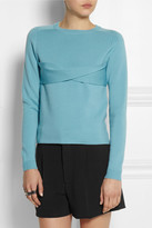 Thumbnail for your product : J.W.Anderson Twist-front merino wool sweater