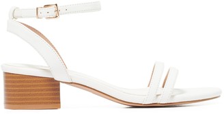Forever New Pia Low-Block Heels - White - 39