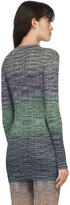 Thumbnail for your product : Missoni Green & Purple Knit Colorblock Cardigan
