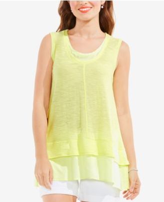 Vince Camuto Layered-Look Top