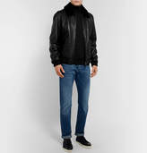 Thumbnail for your product : HUGO BOSS Shearling-Trimmed Leather Aviator Jacket