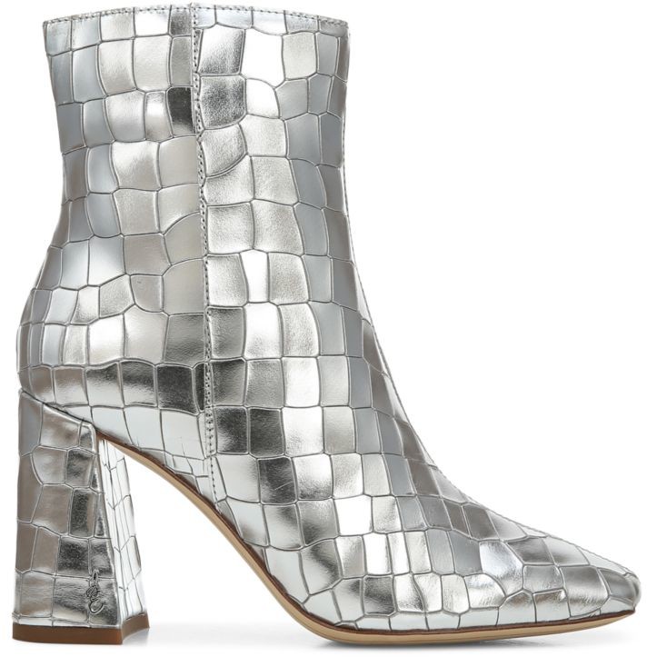 sam edelman silver boots