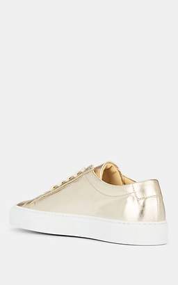 Common Projects Women's Achilles Metallic Leather Sneakers - Gold