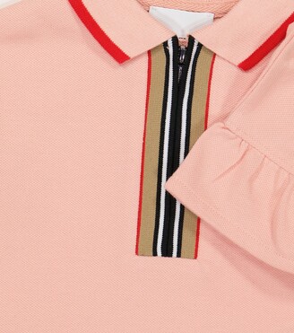 Burberry Children Baby Icon Stripe pique polo shirt