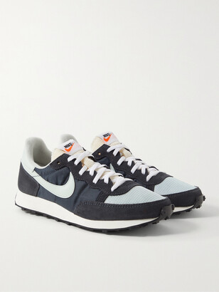 Nike Challenger Og Nylon, Mesh, Suede And Leather Sneakers