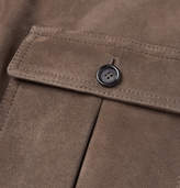 Thumbnail for your product : Valstar Valstarino Slim-Fit Unlined Suede Bomber Jacket