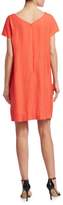 Thumbnail for your product : Eileen Fisher Organic Linen-Blend Crepe Dress
