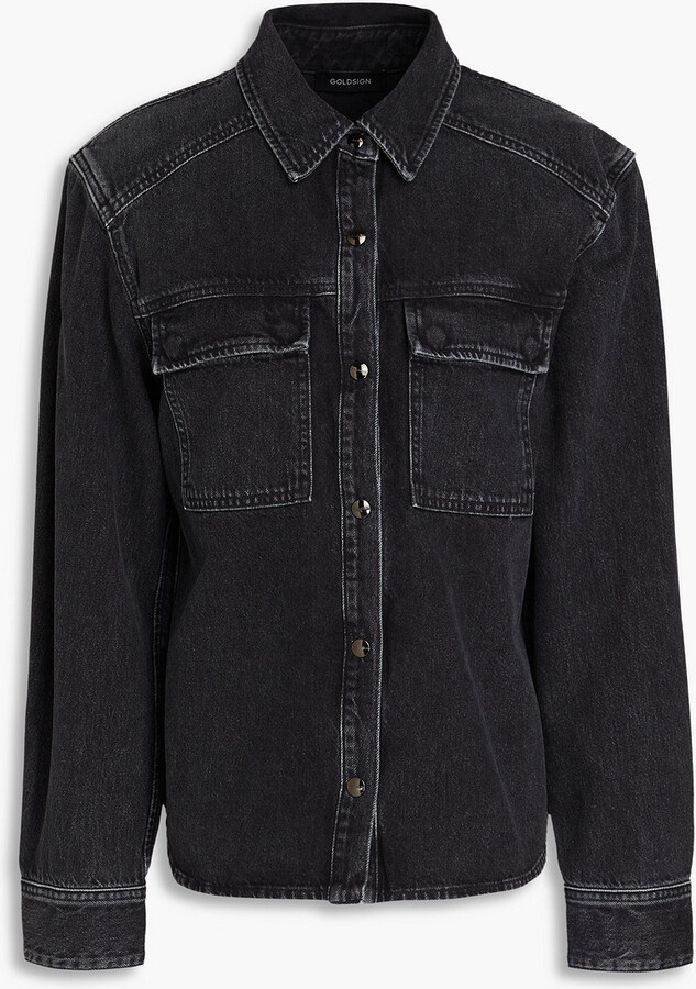 Gold Sign The Frey denim shirt