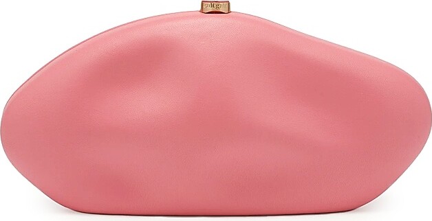 Cult Gaia Women's The Caldera Leather Clutch - Bubble