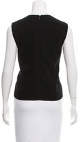 Thumbnail for your product : Opening Ceremony Sleeveless Vegan Leather-Accented Top