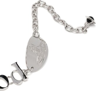 Vivienne Westwood｜RAIMUNDA チョーカー　シルバー VivienneWestwood RAIMUNDA チョーカー ロゴ文字 (Vivienne