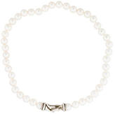 Thumbnail for your product : David Yurman Pearl & Diamond Buckle Necklace
