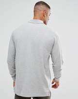 Thumbnail for your product : Polo Ralph Lauren Tall Long Sleeve Polo Shirt In Light Grey