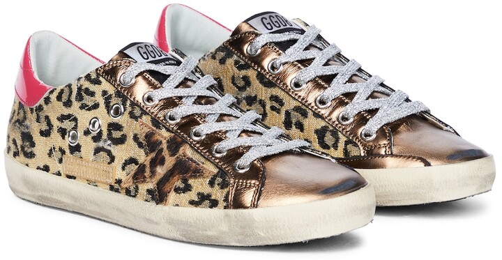 Golden Goose Exclusive to Mytheresa – Superstar leopard-print sneakers -  ShopStyle Trainers & Athletic Shoes