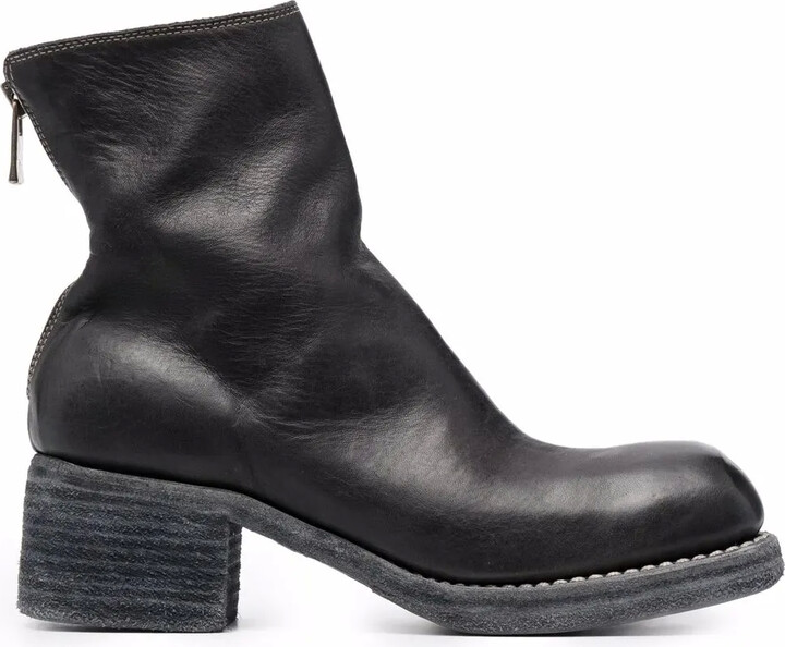 Guidi Zip-Up Ankle Boots