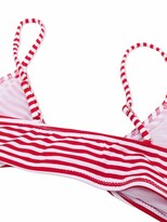 Thumbnail for your product : Mc2 Saint Barth Kids TEEN bow-detail striped bikini