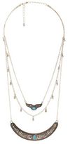 Thumbnail for your product : Charlotte Russe Etched Boho Layered Necklace
