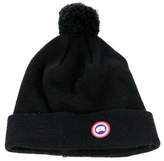 Thumbnail for your product : Canada Goose Wool Knit Pom-Pom Beanie