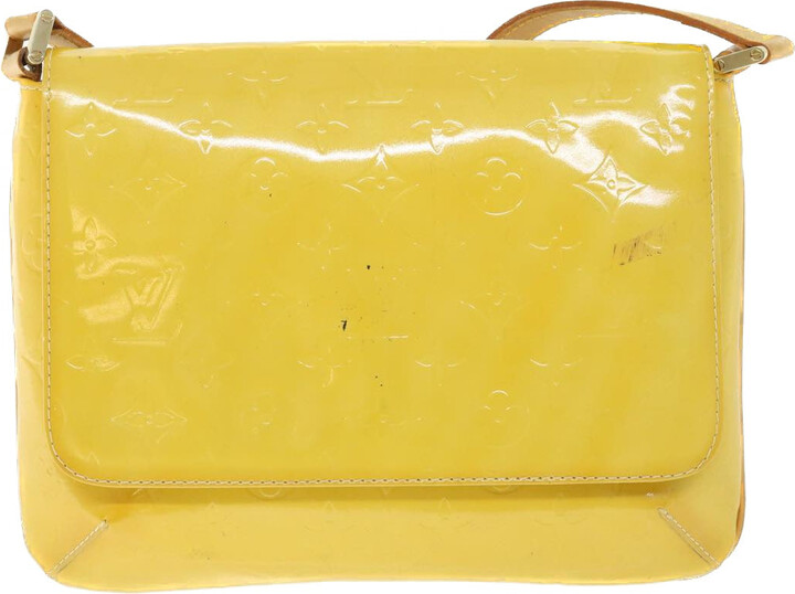 Louis Vuitton Yellow LV America's Cup Keychain Pendant Bag Charm  83lk422s