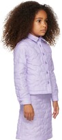 Thumbnail for your product : CRLNBSMNS Kids Purple Quilted Shirt