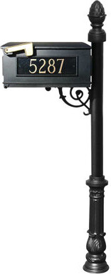 Qualarc Lewiston Locking Post Mounted Mailbox